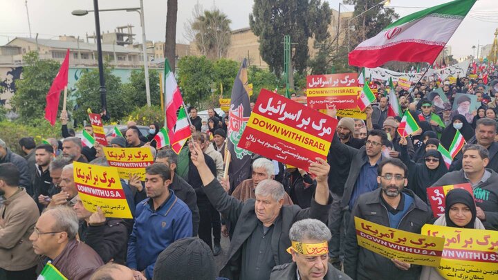 فیلم| اجتماع عظیم سوگواران رهبر معظم انقلاب اسلامی در شیراز