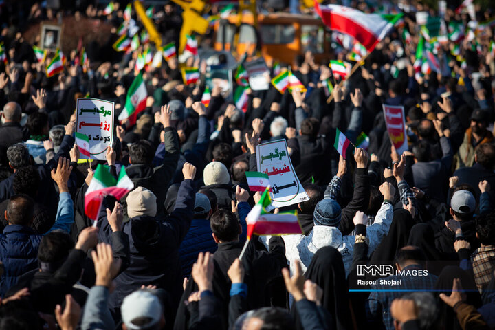 فیلم| عزای سمنانی‌ها در سوگ امام شهیدشان