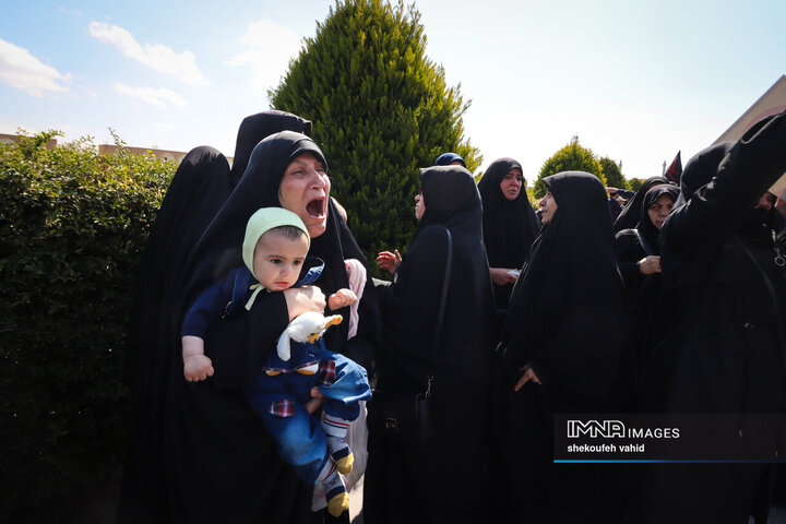 نصف جان در سوگ شهادت رهبر معظم انقلاب اسلامی