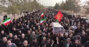 فیلم| شهید اقتدار یزد روی دستان مردم دارالعباده تشییع شد