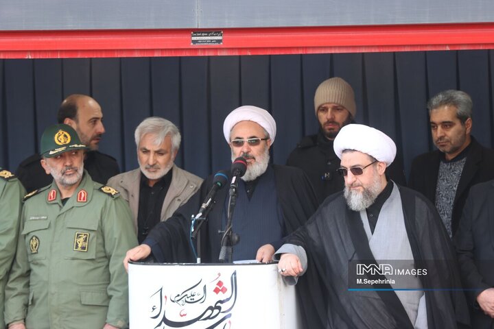 تشیع پیکر ۱۱ شهید اقتدار در تبریز