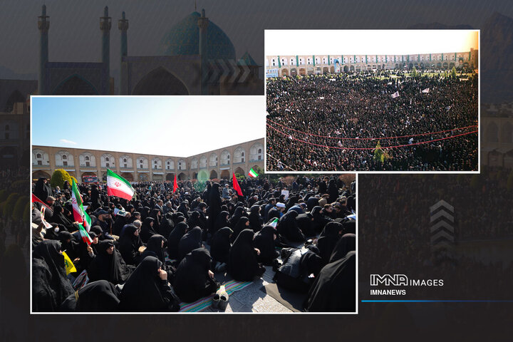 عهد جاودانه نصف جهان با رهبر شهیدشان