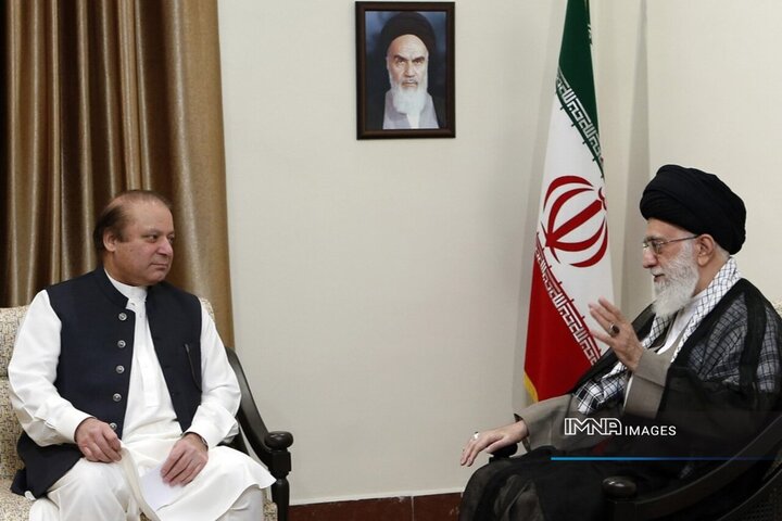 پیام تسلیت نواز شریف در پی شهادت رهبر معظم انقلاب اسلامی به ملت و دولت ایران