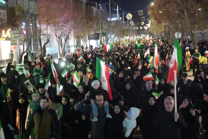 قیام مردمان سرزمین سینه ستبر ایران در پی خون‌خواهی رهبر شهید
