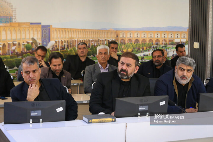 جلسه هماهنگی تشییع شهدای تجاوز امریکایی صهیونی در اصفهان