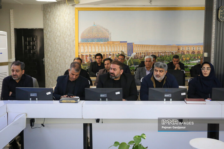 جلسه هماهنگی تشییع شهدای تجاوز امریکایی صهیونی در اصفهان