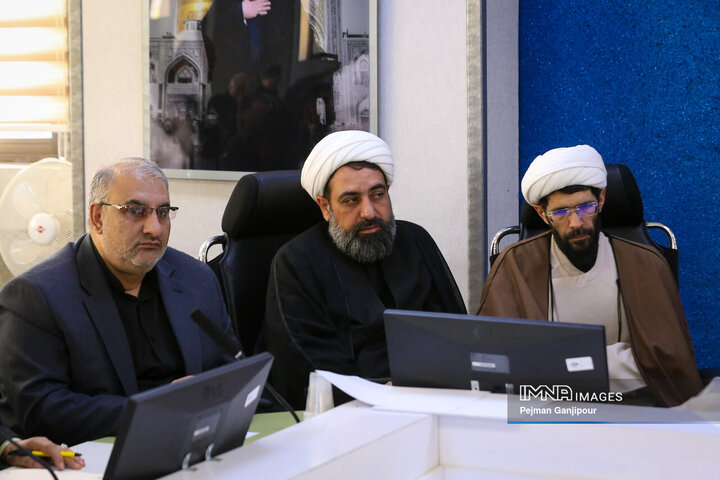 جلسه هماهنگی تشییع شهدای تجاوز امریکایی صهیونی در اصفهان