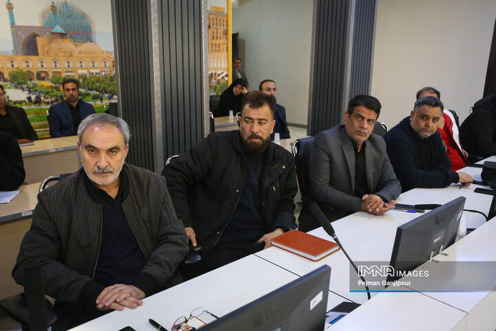 جلسه هماهنگی تشییع شهدای تجاوز امریکایی صهیونی در اصفهان