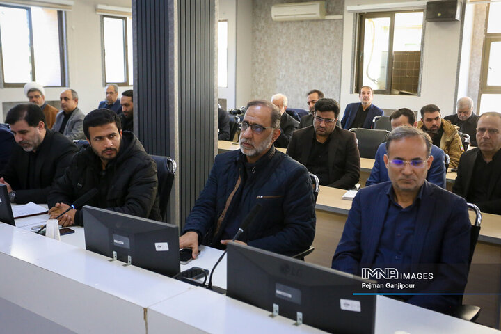 جلسه هماهنگی تشییع شهدای تجاوز امریکایی صهیونی در اصفهان