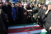 فیلم| مراسم تشییع باشکوه شهدای گیلانی جنگ تحمیلی در رشت