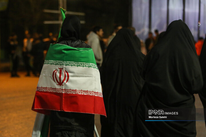 آیین وداع با سردار شهید حسن فروغی در مبارکه