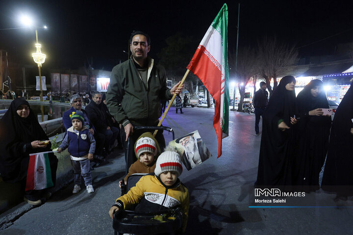 آیین وداع با سردار شهید حسن فروغی در مبارکه