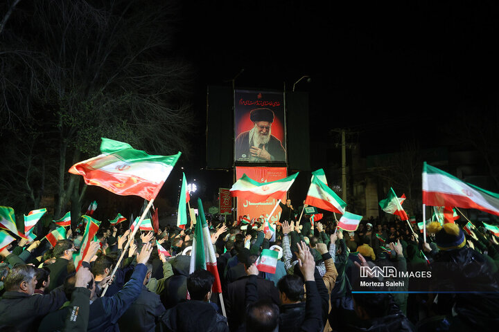 آیین وداع با سردار شهید حسن فروغی در مبارکه