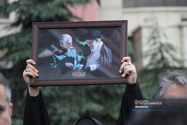 فریاد خشم مردم آمل در عزای رهبر شهید انقلاب