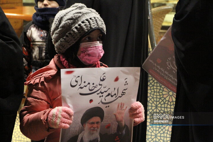 فریاد خشم مردم آمل در عزای رهبر شهید انقلاب