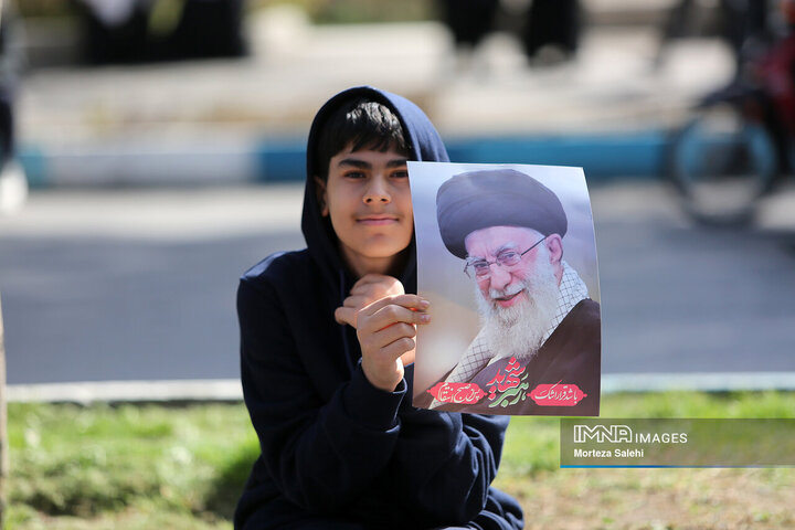 تشییع شهدای جنگ آمریکایی-صهیونی در اصفهان