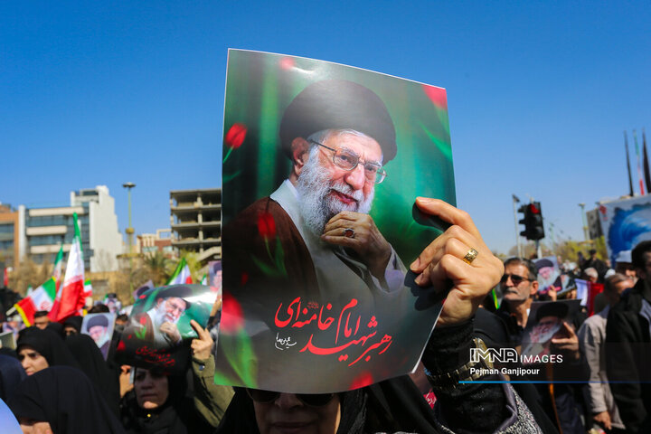 برپایی اجتماع افغانستانی مقیم مشهد در محکومیت شهادت امام امت
