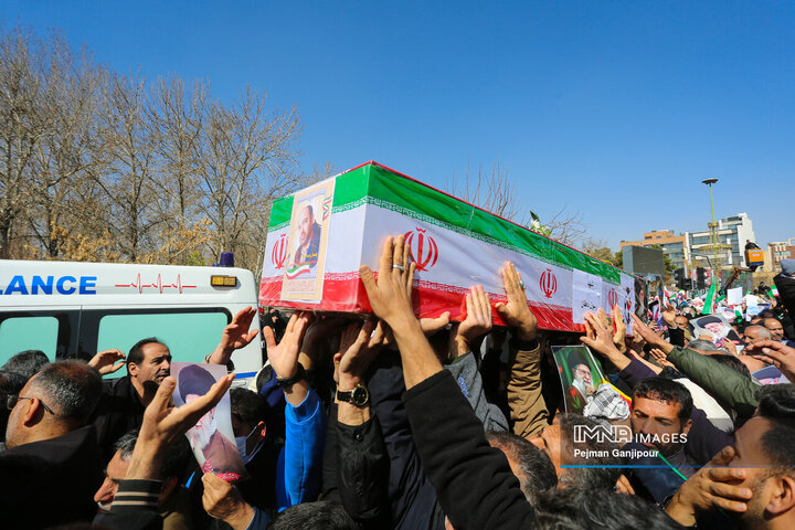 تسهیل مراحل دفن پیکر مطهر شهدای جنگ در بهشت زهرا