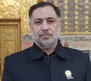 فیلم| مراسم وداع با پیکر خادم الرضا شهید حاج اردشیر رئیسی