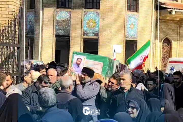 فیلم| مراسم تشییع باشکوه شهدای گیلانی جنگ تحمیلی در رشت