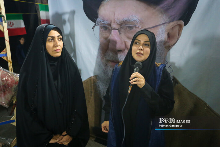 شب‌های سوگ و حماسه اصفهان؛ موکب «راویان میدان، اهالی رسانه»