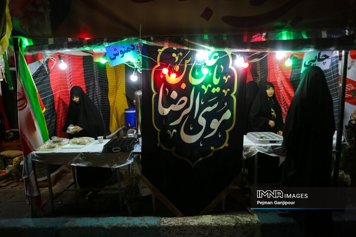 شب‌های سوگ و حماسه اصفهان؛ موکب «راویان میدان، اهالی رسانه»