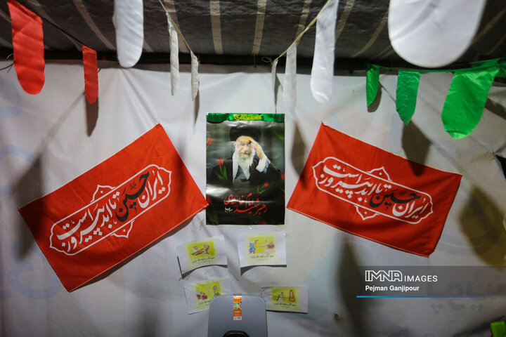 شب‌های سوگ و حماسه اصفهان؛ موکب «راویان میدان، اهالی رسانه»