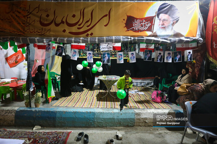 شب‌های سوگ و حماسه اصفهان؛ موکب «راویان میدان، اهالی رسانه»