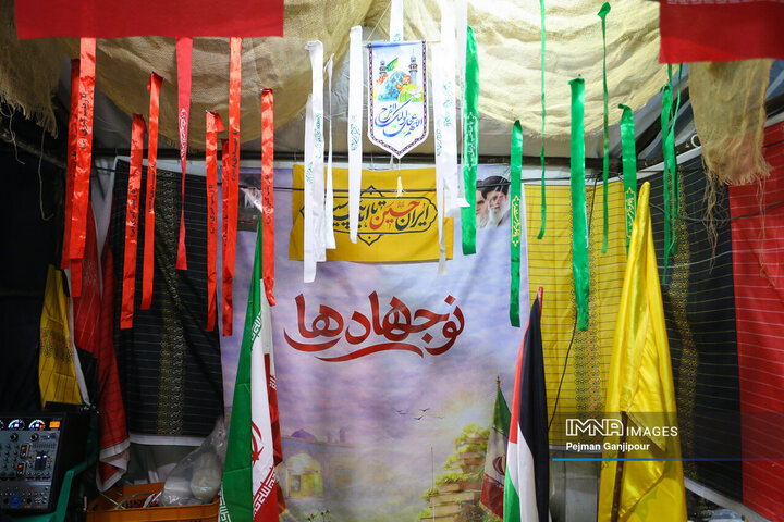 شب‌های سوگ و حماسه اصفهان؛ موکب «راویان میدان، اهالی رسانه»