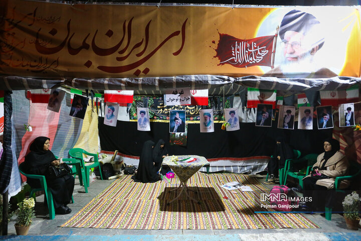 شب‌های سوگ و حماسه اصفهان؛ موکب «راویان میدان، اهالی رسانه»