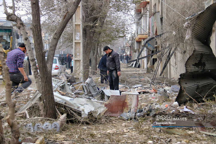 حمله صهیونیست و آمریکا به منازل مسکونی کرمانشاه
