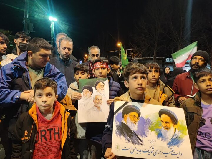 حماسه‌ای دیگر از دیار سرفرازان؛ لرستان در شب هفتم عزاداری رهبر شهید انقلاب