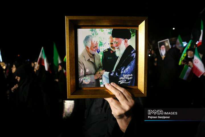 آیین هفتمین روز شهادت قائد شهید امت اسلام حضرت آیت الله العظمی امام خامنه‌ای(قدس سره)