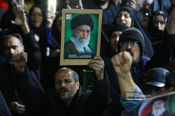 آیین هفتمین روز شهادت قائد شهید امت اسلام حضرت آیت الله العظمی امام خامنه‌ای(قدس سره)