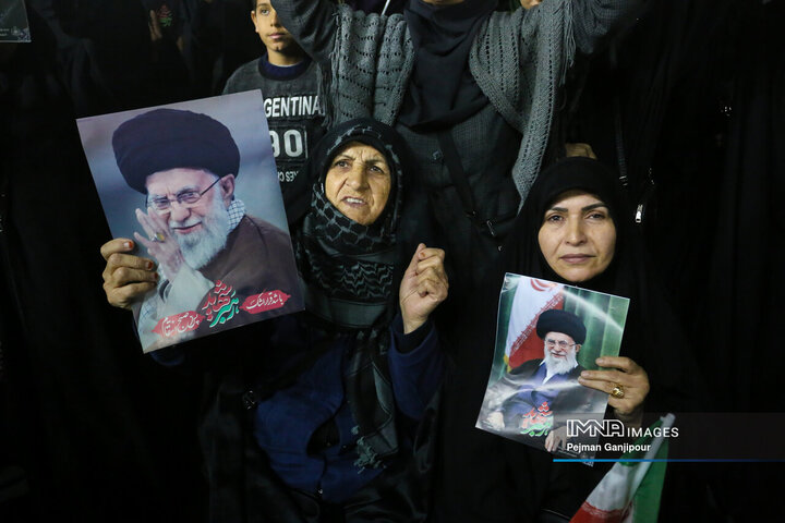 آیین هفتمین روز شهادت قائد شهید امت اسلام حضرت آیت الله العظمی امام خامنه‌ای(قدس سره)