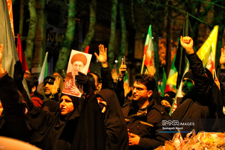 قیام شبانه کردهای کرمانشاه در خونخواهی از رهبر شهید