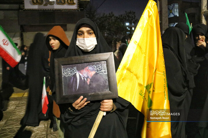 قیام شبانه کردهای کرمانشاه در خونخواهی از رهبر شهید