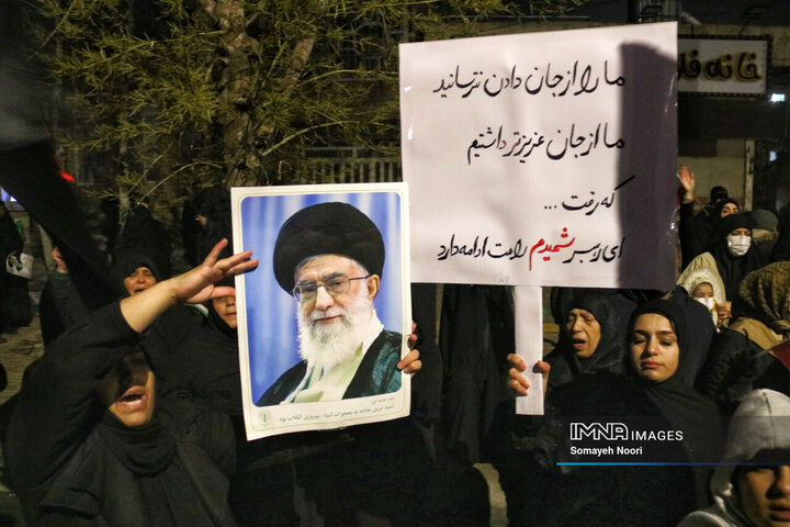 قیام شبانه کردهای کرمانشاه در خونخواهی از رهبر شهید