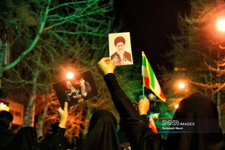 قیام شبانه کردهای کرمانشاه در خونخواهی از رهبر شهید