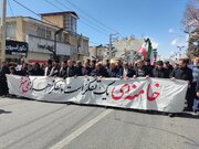 فیلم| بیعت مردم بام ایران با رهبر جدید امت