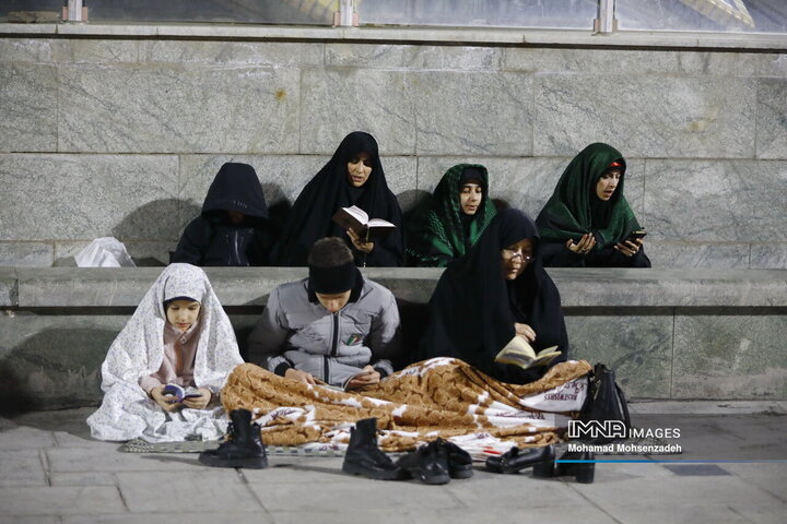 مراسم احیا شب نوزدهم ماه مبارک رمضان در حرم حضرت معصومه (س)