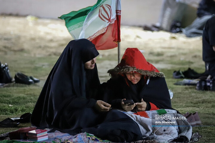 مراسم احیا شب نوزدهم گلزار شهدای اهواز