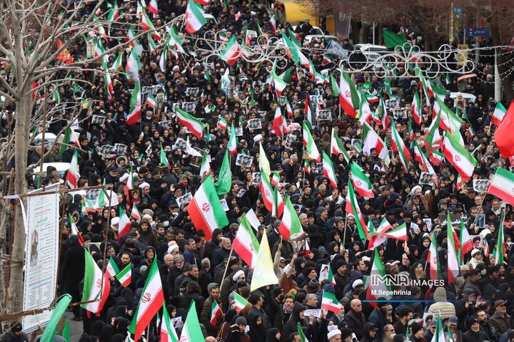 اجتماع بزرگ مردمی غرب اصفهان در منطقه ۹