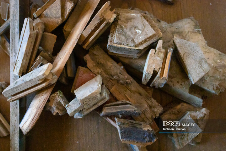 آسیب به باغ‌موزه چهلستون در اثر تجاوز آمریکایی صهیونی به اصفهان