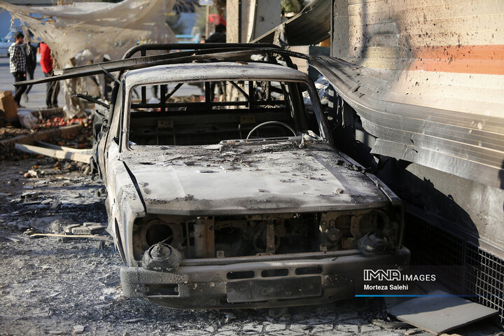 Israeli‑American Attacks Leaves Residential Buildings in Ruins