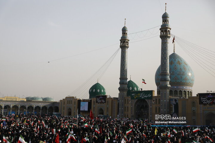 اجتماع سراسری میثاق با امام شهید امت و بیعت با رهبر سوم انقلاب در مسجد مقدس جمکران