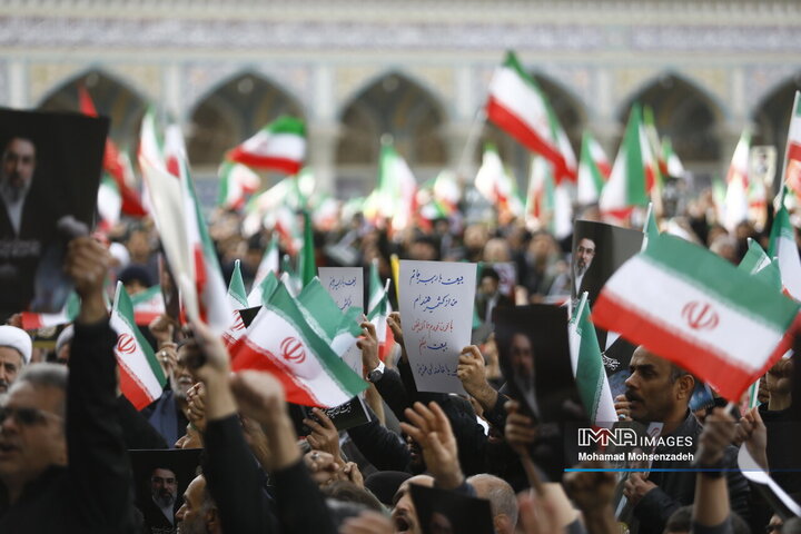 اجتماع سراسری میثاق با امام شهید امت و بیعت با رهبر سوم انقلاب در مسجد مقدس جمکران