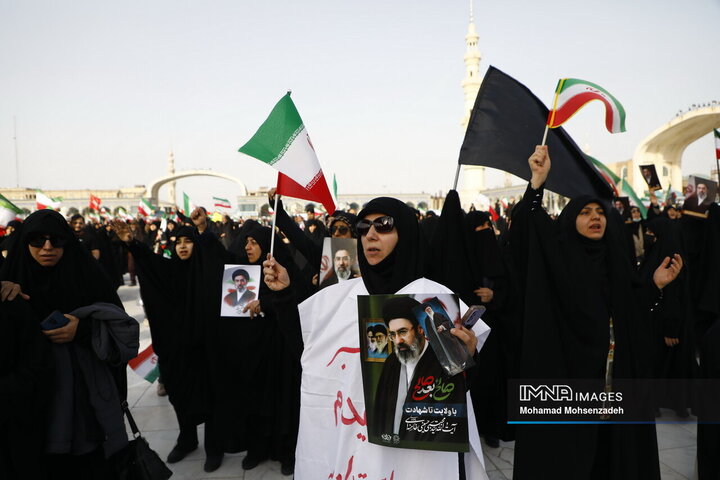 اجتماع سراسری میثاق با امام شهید امت و بیعت با رهبر سوم انقلاب در مسجد مقدس جمکران