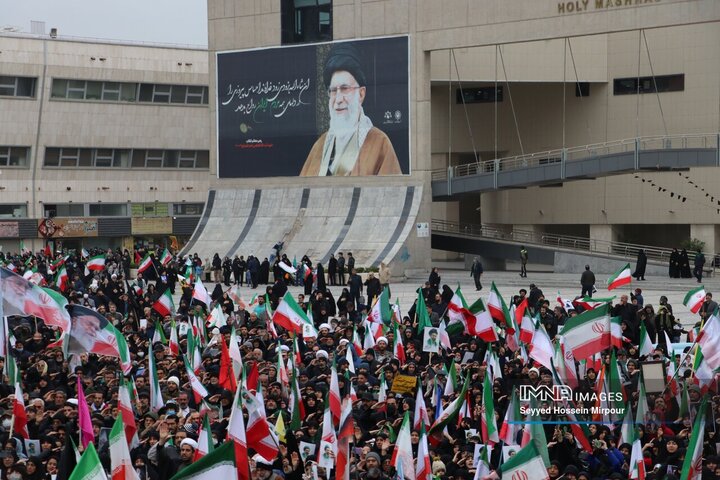 اجتماع سراسری میثاق با امام شهید امت و بیعت با رهبر سوم انقلاب در مشهد مقدس