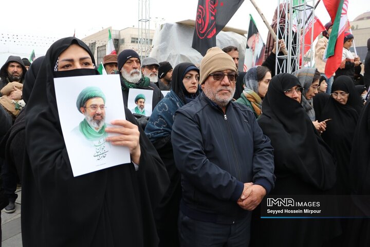 اجتماع سراسری میثاق با امام شهید امت و بیعت با رهبر سوم انقلاب در مشهد مقدس